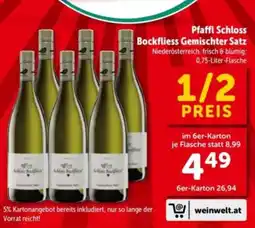 Interspar Pfaffl schloss bockfliss gemischter satz Angebot