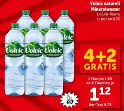 Interspar Volvic naturell Mineralwasser Angebot