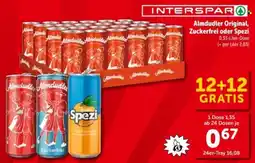 Interspar Almdudler Angebot