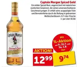Interspar Captain Morgan Spiced Gold Angebot