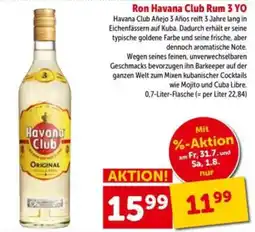 Interspar Ron Havana Club Rum 3 YO Angebot