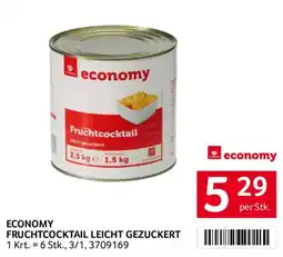Transgourmet economy Fruchtcocktail leicht gezuckert Angebot