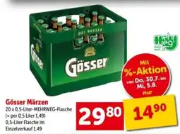 Interspar Gösser Märzen Angebot