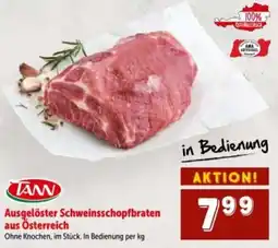 Interspar TANN Ausgelöster Schweinsschopfbraten Angebot