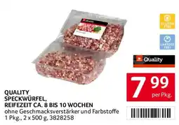 Transgourmet Quality Speckwürfel Angebot
