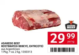 Transgourmet Asaredo Beef Rostbraten (Ribeye, Entrecote) Angebot