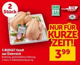 Interspar S-BUDGET Hendl Angebot