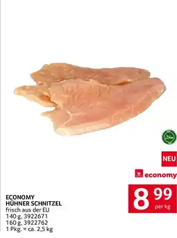 Transgourmet Economy Hühnerschnitzel Angebot