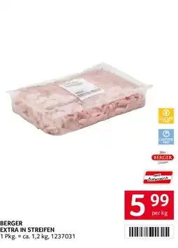 Transgourmet Berger Extra in Streifen Angebot