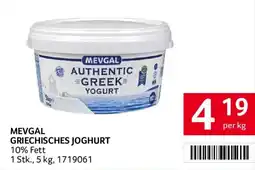 Transgourmet Mevgal Griechisches Joghurt Angebot