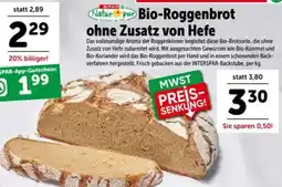 Interspar Bio-Roggenbrot ohne Zusatz von Hefe Angebot