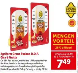Interspar Agriform Grana Padano D.O.P. Gira & Gratta Angebot