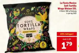 Interspar La Fiesta Mexico Soft Tortilla Wraps Weizen XXL Angebot