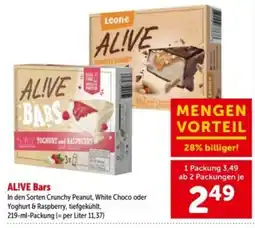 Interspar AL!VE Bars Angebot