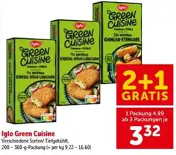 Interspar Iglo Green Cuisine Angebot