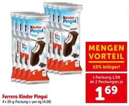 Interspar Ferrero Kinder Pingui Angebot