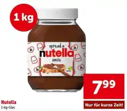Interspar Nutella 1-kg-Glas Angebot
