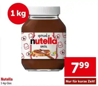 Interspar Nutella 1-kg-Glas Angebot