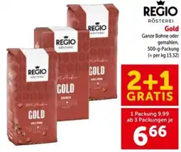 Interspar Regio Rösterei Gold Angebot