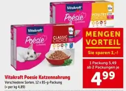 Interspar Vitakraft Poesie Katzennahrung Angebot