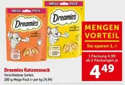 Interspar Dreamies Katzensnack Angebot