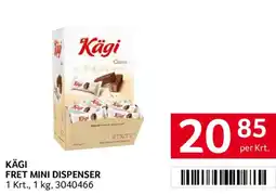 Transgourmet Kägi Fret Mini Dispenser Angebot
