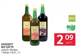 Transgourmet Hasenfit Bio Säfte Angebot