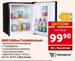 Interspar NABO Kühlbox/Tischkühlschrank Angebot