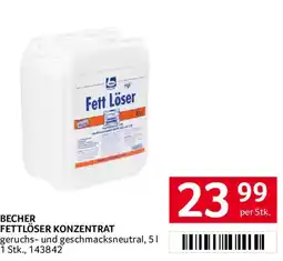 Transgourmet Becher Fettlöser Konzentrat Angebot