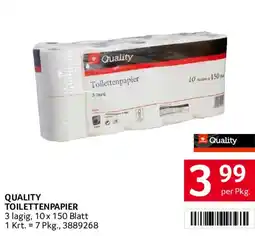 Transgourmet Quality Toilettenpapier Angebot