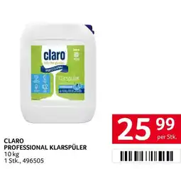 Transgourmet Claro Professional Klarspüler Angebot