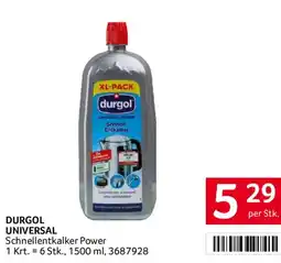 Transgourmet Durgol Universal Schnellentkalker Power Angebot