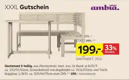 XXXLutz Gartenset Angebot