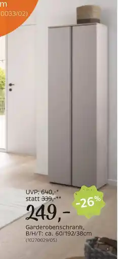 XXXLutz Garderobenschrank Angebot