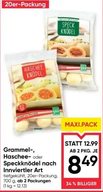 Maximarkt Grammel-, Haschee- oder Speckknödel nach Innviertler Art Angebot