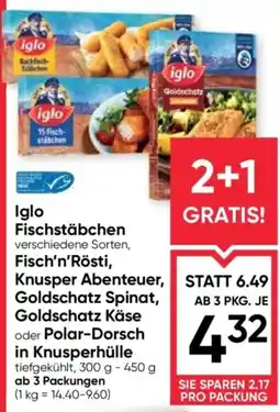 Maximarkt Iglo Fischstäbchen Angebot