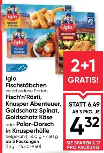 Maximarkt Iglo Fischstäbchen Angebot