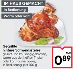 Maximarkt Gegrillte hintere Schweinsstelze Angebot