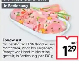 Maximarkt Essigwurst mit herzhafter TANN Knacker Angebot