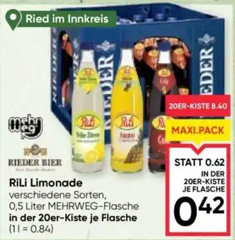 Maximarkt RiLi Limonade Angebot