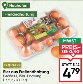 Maximarkt Eier aus Freilandhaltung Angebot