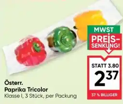 Maximarkt Österr. Paprika Tricolor Angebot
