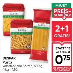 Maximarkt Despar Pasta Angebot