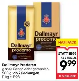 Maximarkt Dallmayr Prodomo Angebot
