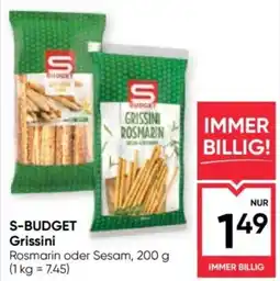 Maximarkt S-Budget Grissini Angebot