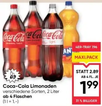 Maximarkt Coca-Cola Limonaden Angebot