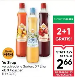 Maximarkt Yo Sirup Angebot