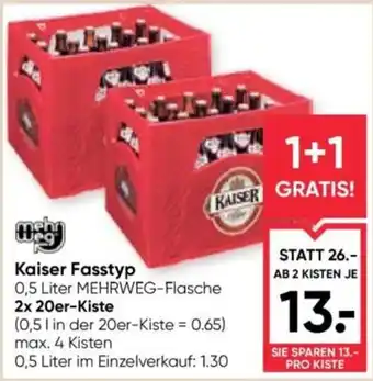 Maximarkt Kaiser Fasstyp Angebot