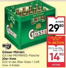 Maximarkt Gösser Märzen Angebot