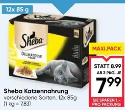Maximarkt Sheba Katzenfutter Angebot